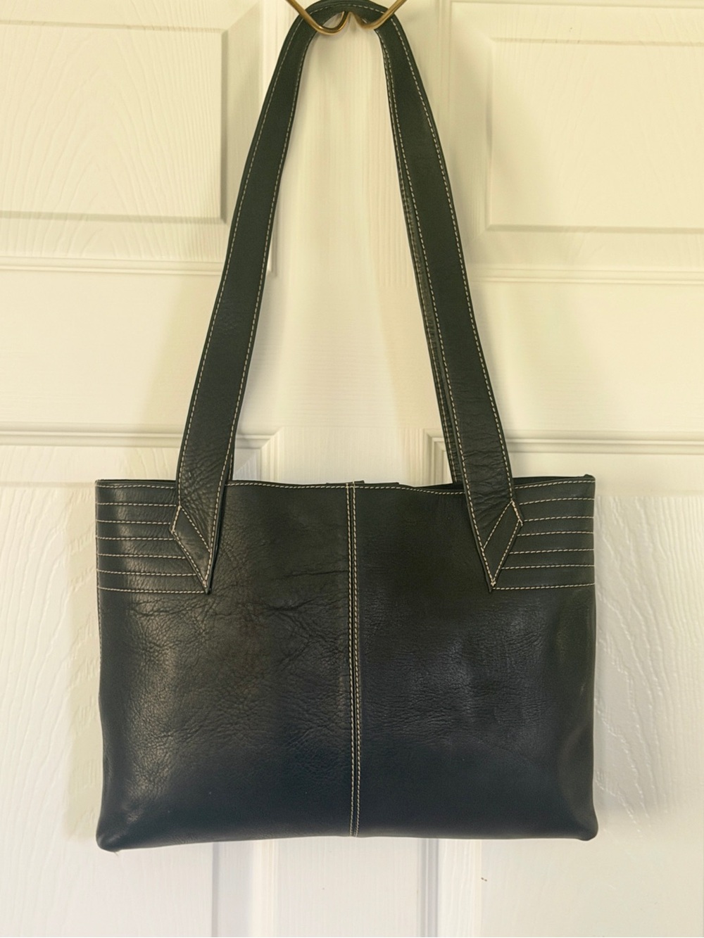 Latico Structured Shoulder Tote – Genuine Leather - Picture 7 of 10